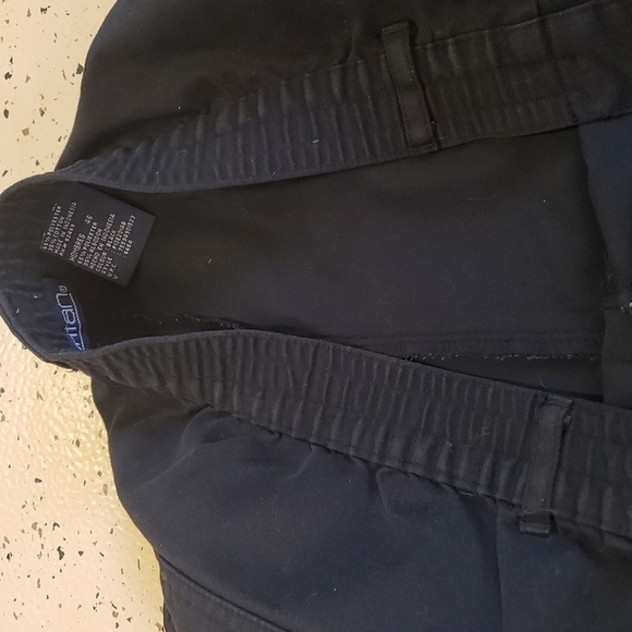 PURITAN mens flat front shorts size 46 black good condition - Picture 3 of 4